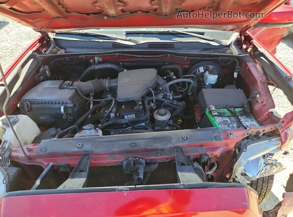 5TFRX5GN3KX139020 2019 TOYOTA TACOMA Red Vista interior trasera