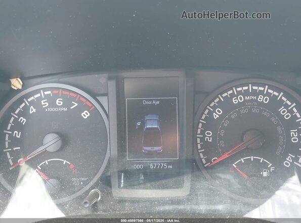 5TFRX5GN3LX182323 2020 TOYOTA TACOMA Белый Вид задних сидений