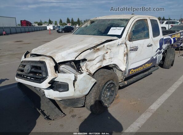 5TFRX5GN3LX182323 2020 TOYOTA TACOMA Белый Вид спереди