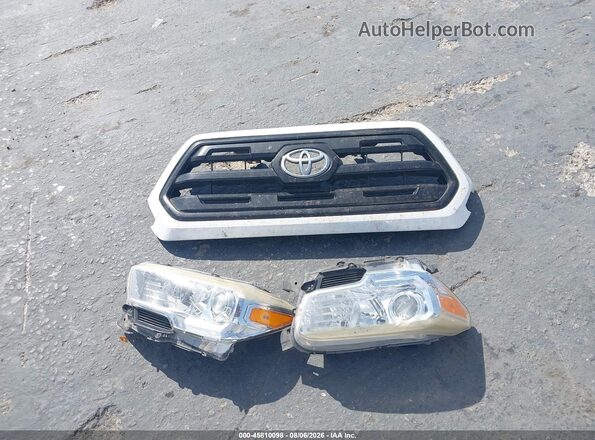 5TFRX5GN4HX075448 2017 TOYOTA TACOMA White Instrument cluster view