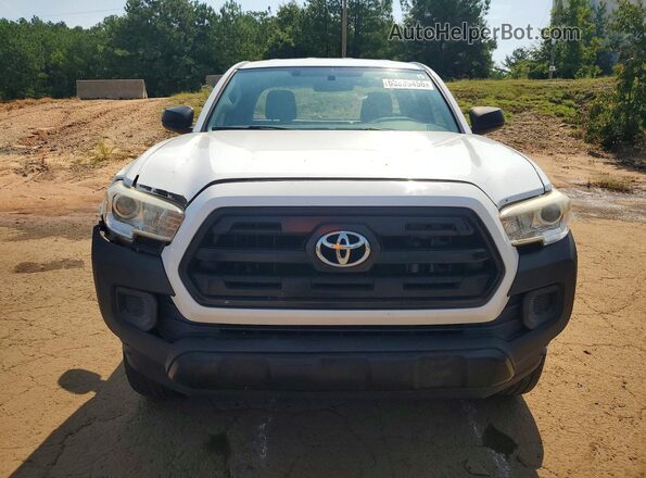 5TFRX5GN4HX084232 2017 TOYOTA TACOMA White წინა ხედი