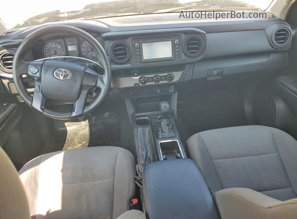 5TFRX5GN4HX084232 2017 TOYOTA TACOMA White წინა პანელის ხედი