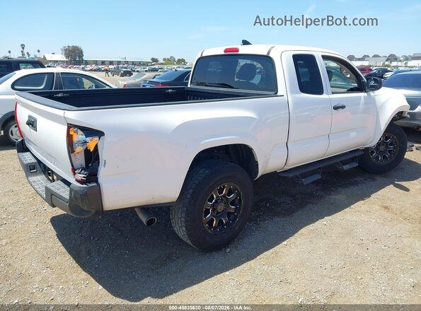5TFRX5GN4KX151239 2019 TOYOTA TACOMA White Задня права чверть