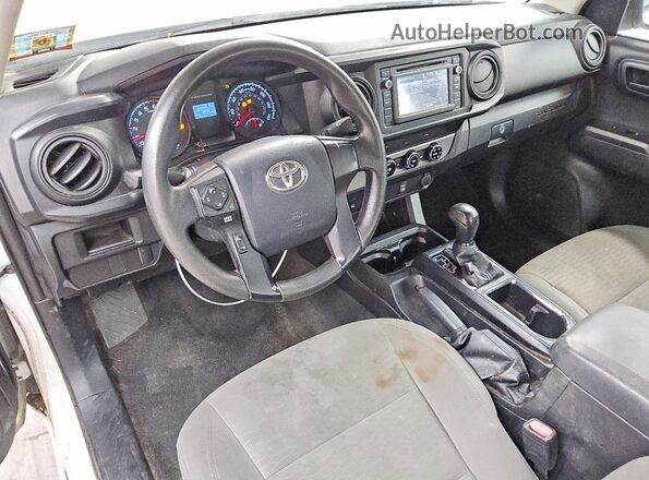 5TFRX5GN5GX069544 2016 TOYOTA TACOMA White Dashboard view