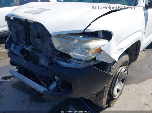 5TFRX5GN7KX157259 2019 TOYOTA TACOMA White Front view