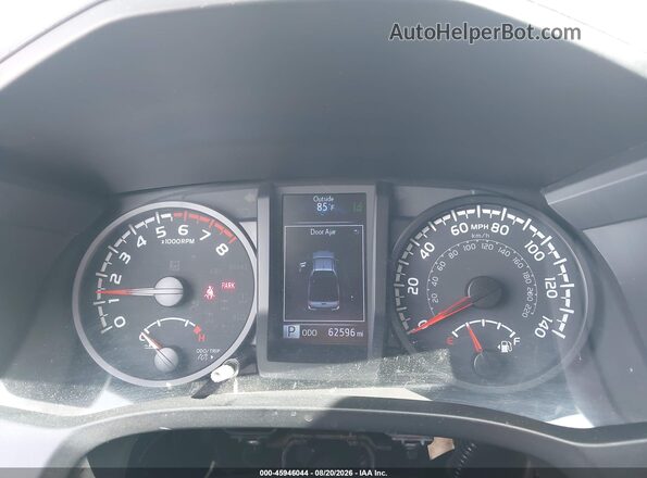 5TFRX5GN7LX178758 2020 TOYOTA TACOMA White Vista de los asientos traseros