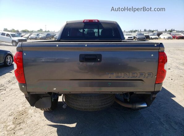 5TFRY5F16HX228732 2017 TOYOTA TUNDRA Gray Rear view