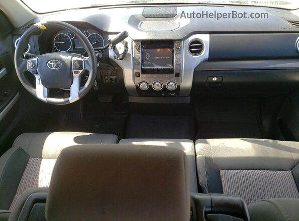 5TFRY5F16HX228732 2017 TOYOTA TUNDRA Gray Dashboard view