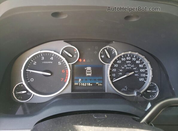 5TFRY5F16HX228732 2017 TOYOTA TUNDRA Gray Instrument cluster view