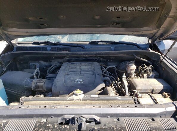 5TFRY5F16HX228732 2017 TOYOTA TUNDRA Gray Rear interior view