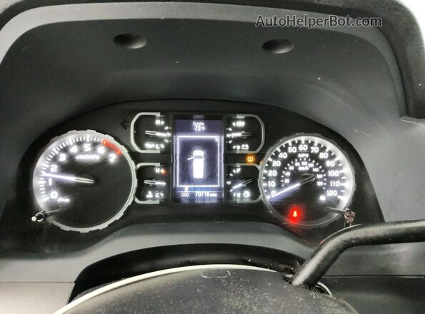 5TFRY5F17LX258833 2020 TOYOTA TUNDRA Silver Vista del cuadro de instrumentos