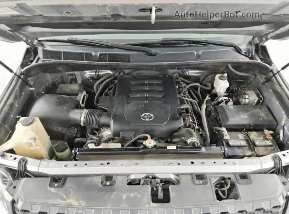 5TFRY5F17LX258833 2020 TOYOTA TUNDRA Silver Vista interior trasera