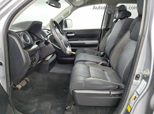 5TFRY5F17LX258833 2020 TOYOTA TUNDRA Silver Vista interior delantera