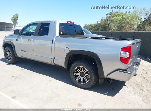 5TFRY5F18KX248438 2019 TOYOTA TUNDRA Серебряный Задняя левая четверть