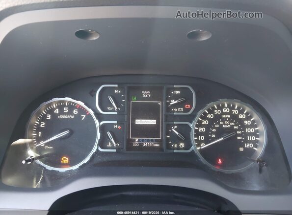 5TFRY5F18KX248438 2019 TOYOTA TUNDRA Серебряный Вид задних сидений