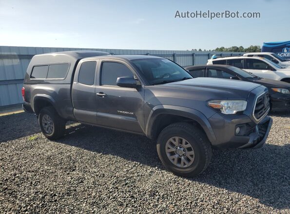 5TFRZ5CN8KX073774 2019 TOYOTA TACOMA Gray Delantero derecho
