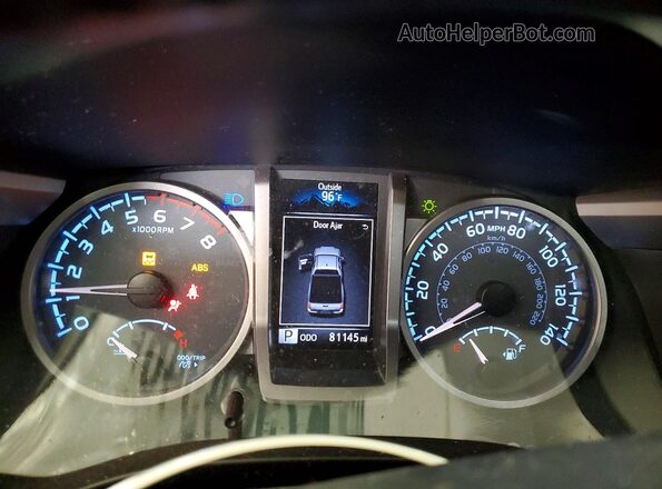 5TFSX5EN0GX040621 2016 TOYOTA TACOMA Белый Вид щитка приборов