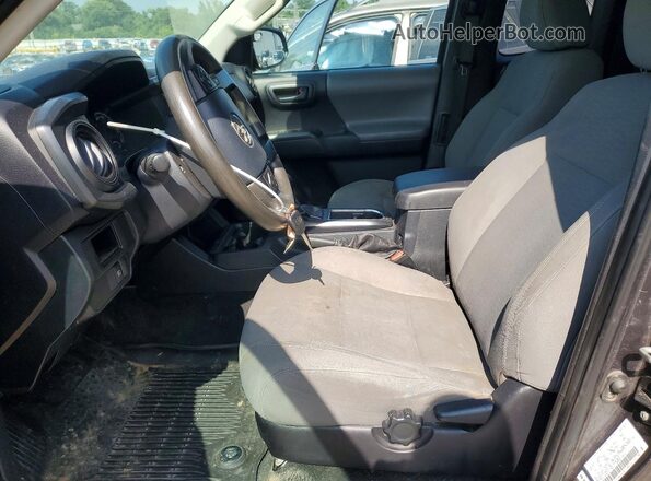 5TFSX5EN1KX064659 2019 TOYOTA TACOMA Gray წინა სალონის ხედი