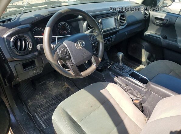 5TFSX5EN1KX064659 2019 TOYOTA TACOMA Gray წინა პანელის ხედი