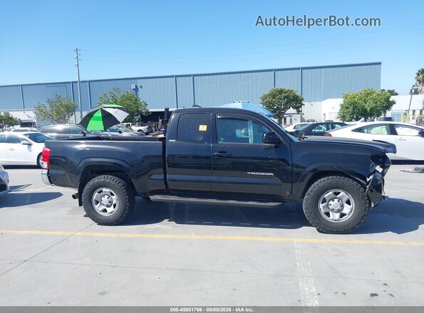 5TFSX5EN6GX047265 2016 TOYOTA TACOMA Black Widok zestawu wskaźników