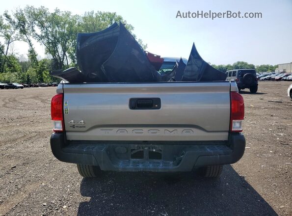 5TFSX5ENXGX042005 2016 TOYOTA TACOMA Серый Вид сзади