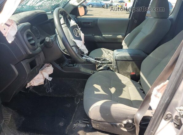 5TFSX5ENXGX042005 2016 TOYOTA TACOMA Серый Вид салона спереди