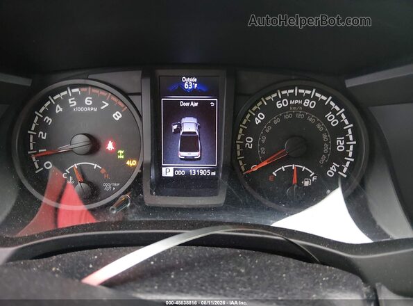 5TFSX5ENXKX066281 2019 TOYOTA TACOMA Черный Вид задних сидений