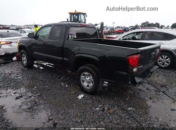 5TFSX5ENXKX066281 2019 TOYOTA TACOMA Черный Задняя левая четверть