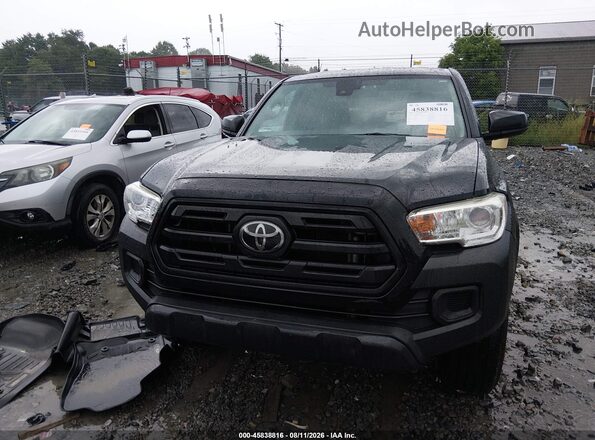 5TFSX5ENXKX066281 2019 TOYOTA TACOMA Черный Вид щитка приборов