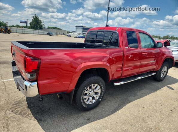 5TFSZ5AN9KX172818 2019 TOYOTA TACOMA Red Հետևի աջ