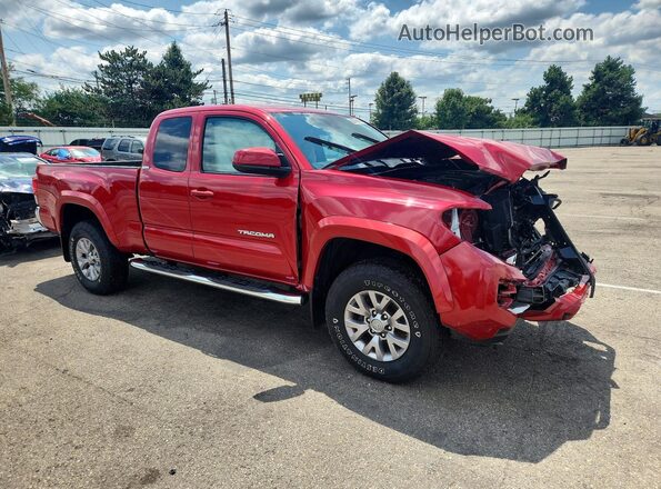 5TFSZ5AN9KX172818 2019 TOYOTA TACOMA Red Առջևի աջ