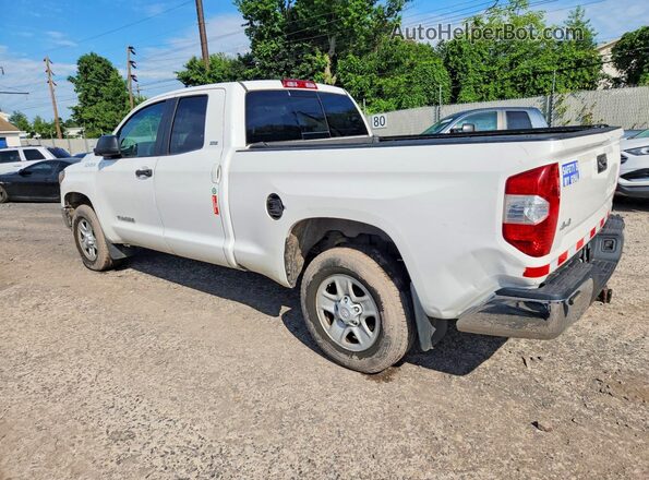 5TFUM5F11JX079352 2018 TOYOTA TUNDRA Белый Задняя левая четверть