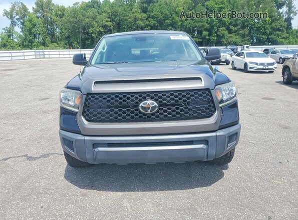 5TFUM5F16KX083382 2019 TOYOTA TUNDRA Black Front view