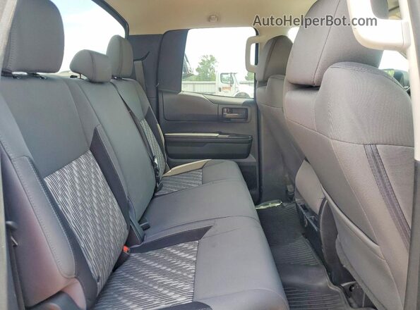 5TFUM5F16KX083382 2019 TOYOTA TUNDRA Black Rear seats view