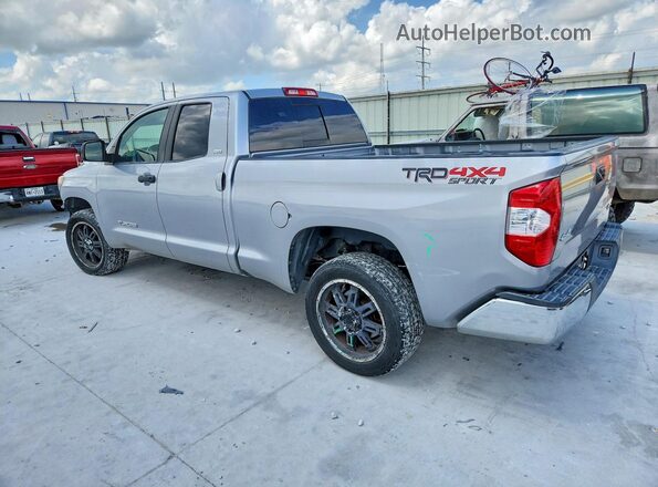 5TFUM5F18JX075301 2018 TOYOTA TUNDRA Silver Հետևի ձախ