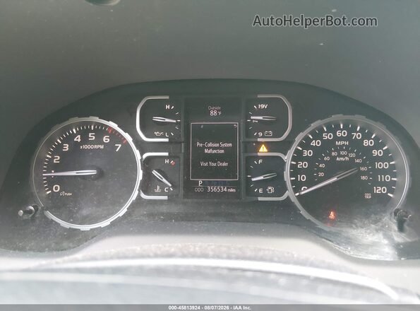 5TFUW5F15KX816788 2019 TOYOTA TUNDRA Black Vista de los asientos traseros