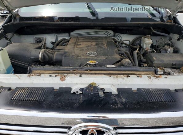 5TFUY5F11HX595676 2017 TOYOTA TUNDRA White უკანა სალონის ხედი