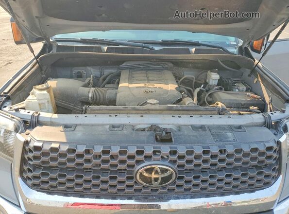 5TFUY5F12LX939685 2020 TOYOTA TUNDRA Gray უკანა სალონის ხედი