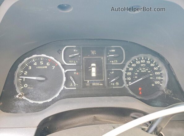 5TFUY5F12LX939685 2020 TOYOTA TUNDRA Gray ხელსაწყოთა პანელის ხედი