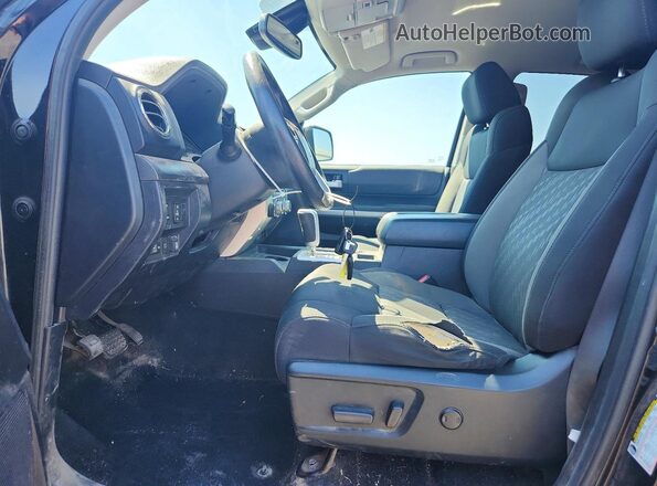 5TFUY5F12MX959419 2021 TOYOTA TUNDRA Black წინა სალონის ხედი