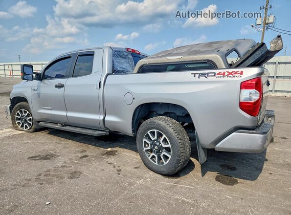 5TFUY5F14JX710583 2018 TOYOTA TUNDRA Silver Հետևի ձախ