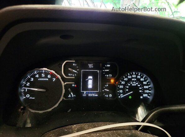 5TFUY5F14JX760352 2018 TOYOTA TUNDRA Silver ხელსაწყოთა პანელის ხედი