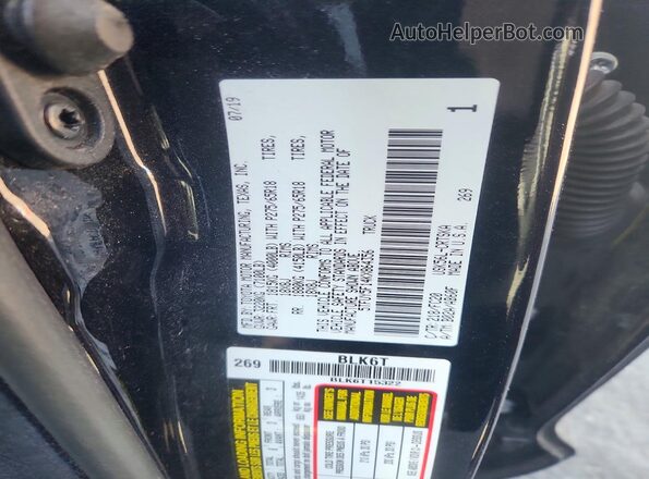 5TFUY5F14KX864356 2019 TOYOTA TUNDRA Black Widok komory silnika