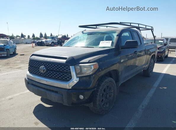 5TFUY5F14KX865992 2019 TOYOTA TUNDRA Black Front left