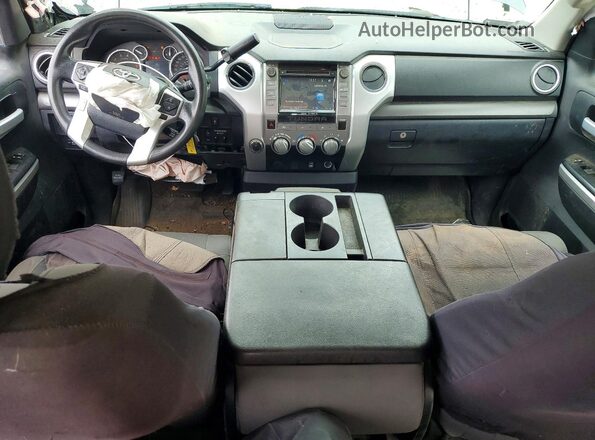 5TFUY5F16HX672929 2017 TOYOTA TUNDRA Серый Вид панели приборов