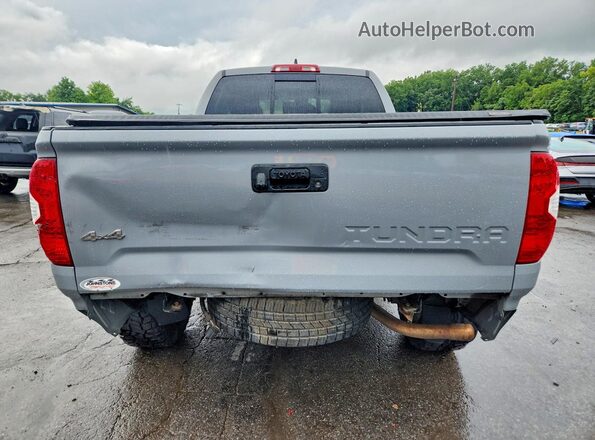 5TFUY5F18MX006293 2021 TOYOTA TUNDRA Gray Вид ззаду