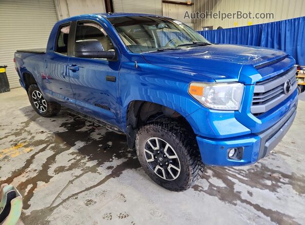 5TFUY5F19HX587485 2017 TOYOTA TUNDRA Blue წინა მარჯვენა