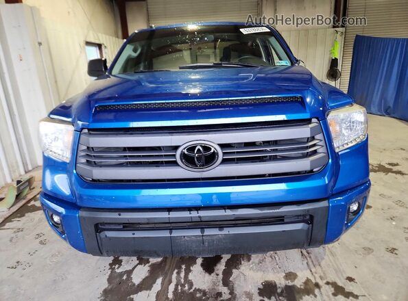 5TFUY5F19HX587485 2017 TOYOTA TUNDRA Blue წინა ხედი