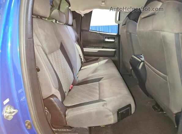 5TFUY5F19HX587485 2017 TOYOTA TUNDRA Blue უკანა სავარძლების ხედი