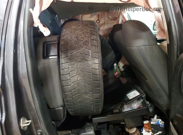 5TFUY5F19LX884121 2020 TOYOTA TUNDRA Gray Rear seats view
